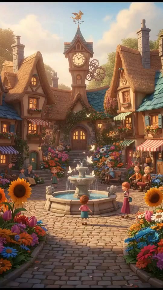 A Good Boy's Tale in a Small Village