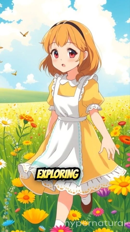 A Girl and Her Bird: A Meadow Adventure