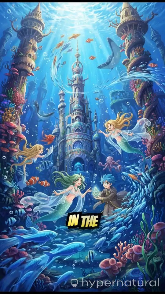 Coralia's Brave Escape from the Shark