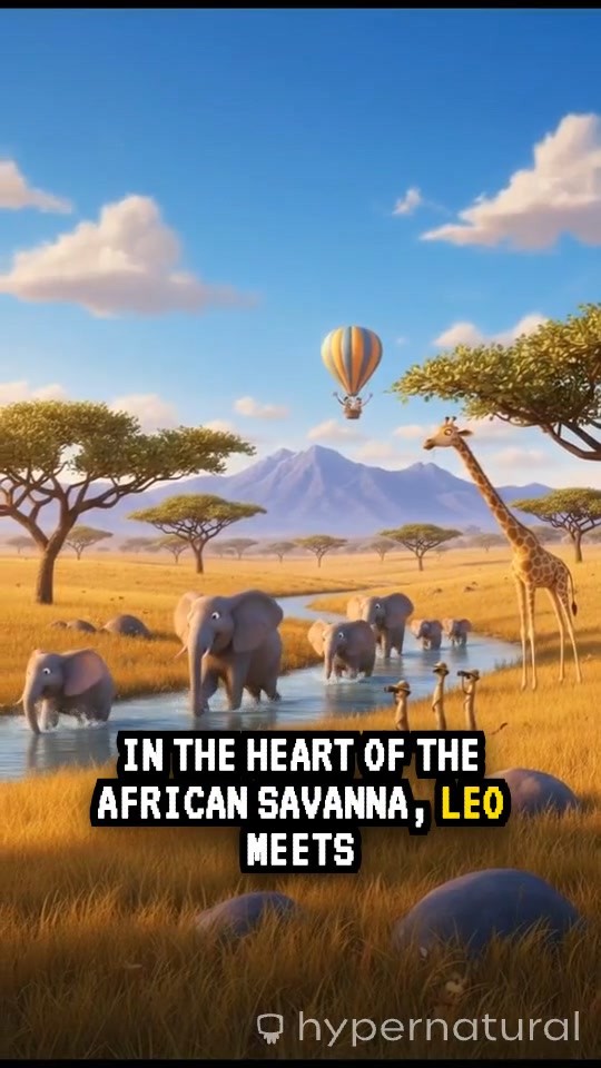 Kid Playing with Elephant