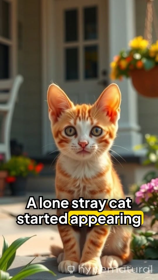 The Stray Cat and Her Kittens