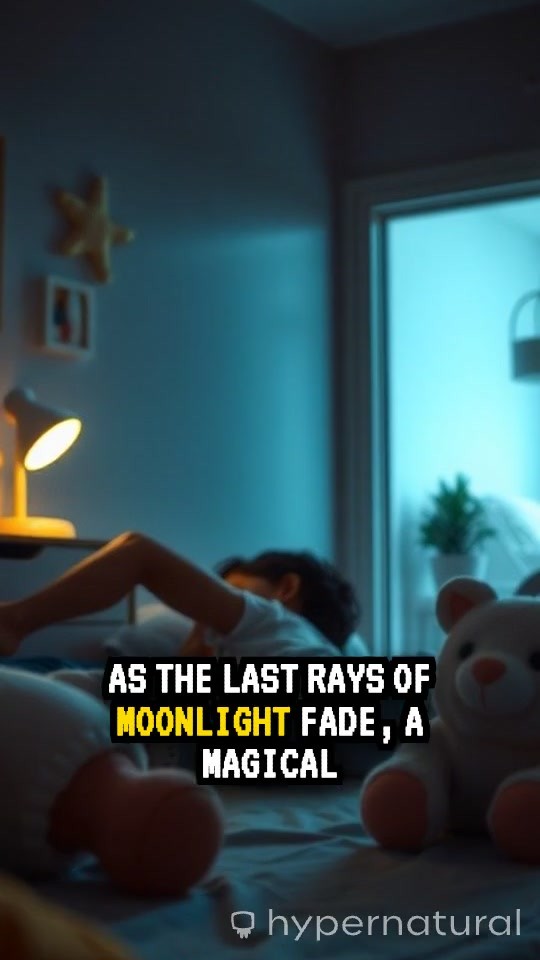 Magical Teddy Bear Comes to Life at Night