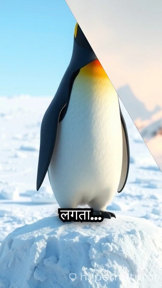 पेंगुइन का सफर: धूप की खोज