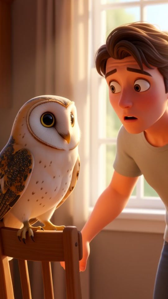 How Do Owls Turn Their Heads?