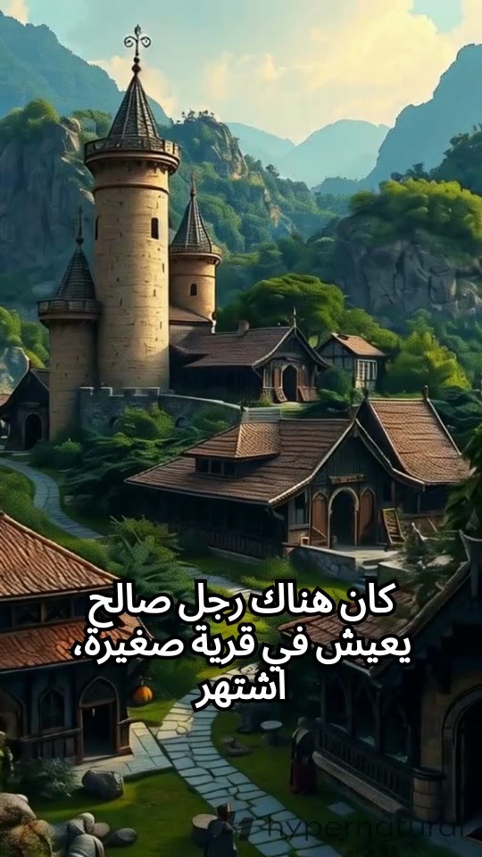 قصة الرجل الصالح وعطائه