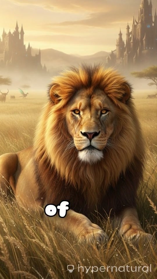 Survival's Shadow: A Lion's Harrowing Journey Through Fear and Hunger