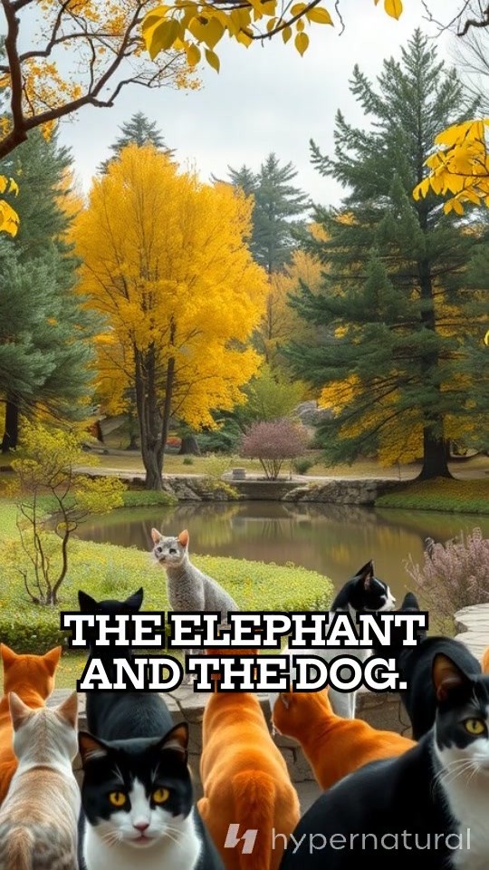 The Lonely Elephant and the Spirited Dog
