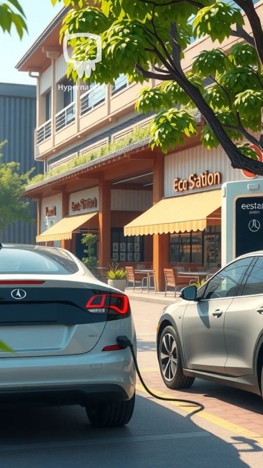 Eco-Friendly Chatting Station and Amenities