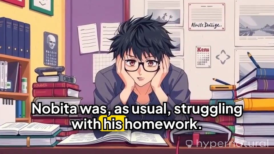 Doraemon's Homework Help for Nobita