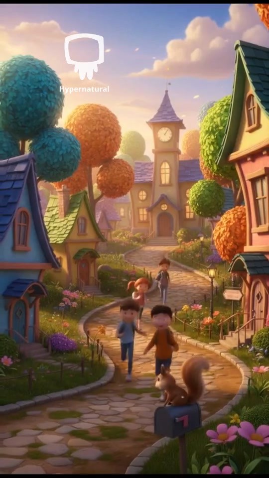 Samuel's Joyful Walk to School