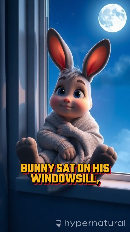 Bunny and the Peaceful Moon