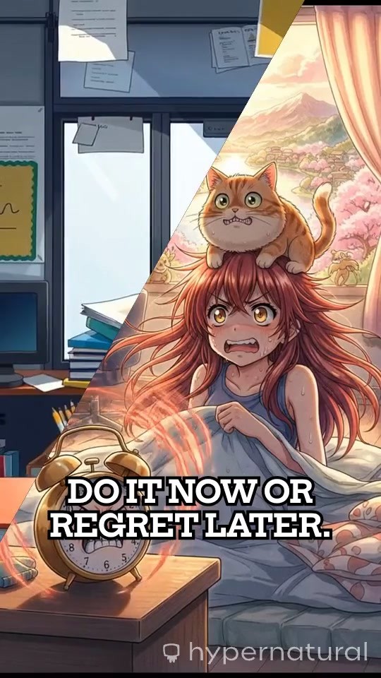 Do It Now or Regret Later