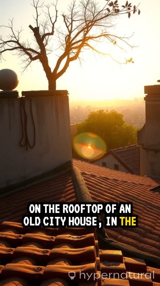 Morning Serenity: Sparrow's Nest on the Rooftop
