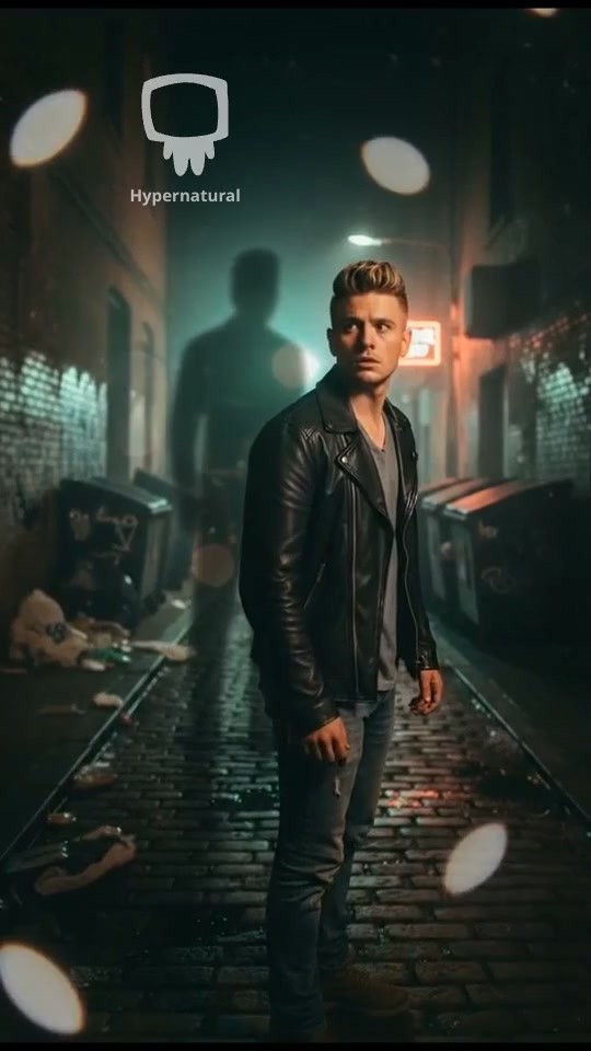 Cyberpunk Nomad: Reflections in the Rain