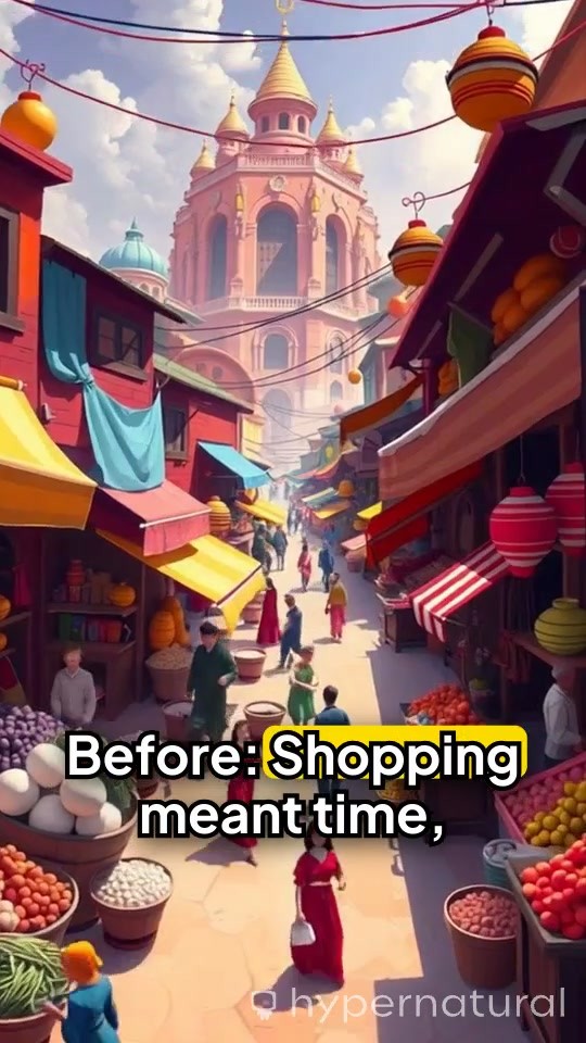 Shopping Evolution: From Markets to Mobile Apps