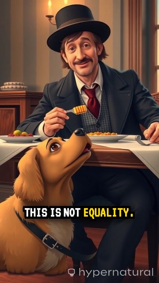 A Dog's Dramatic Monologue: The Struggles of Watching You Eat