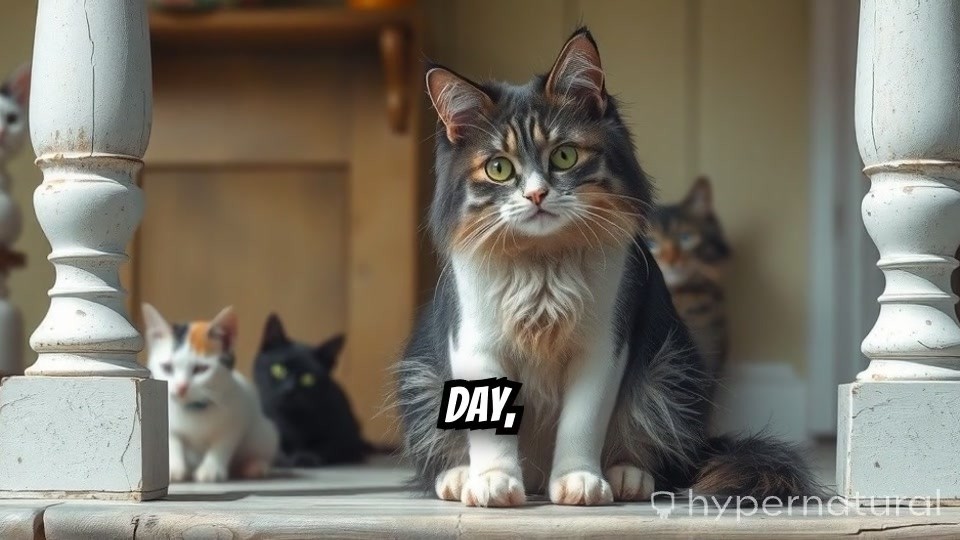 The Old Lady and the Stray Cat