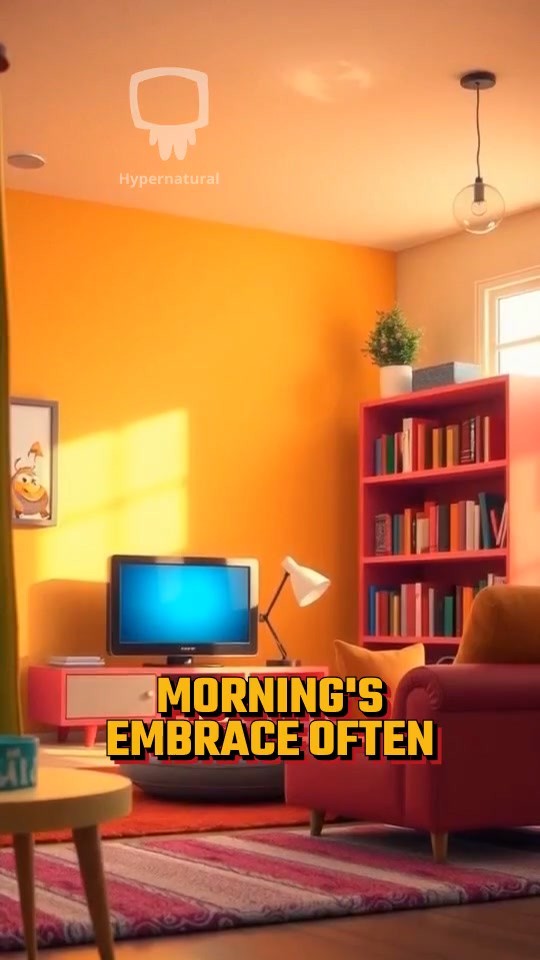 A Moment of Peace: Maya's Morning Struggle