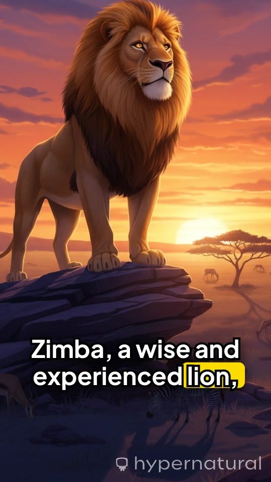 Zimba's Lesson: Why Lions Don’t Eat Grass!