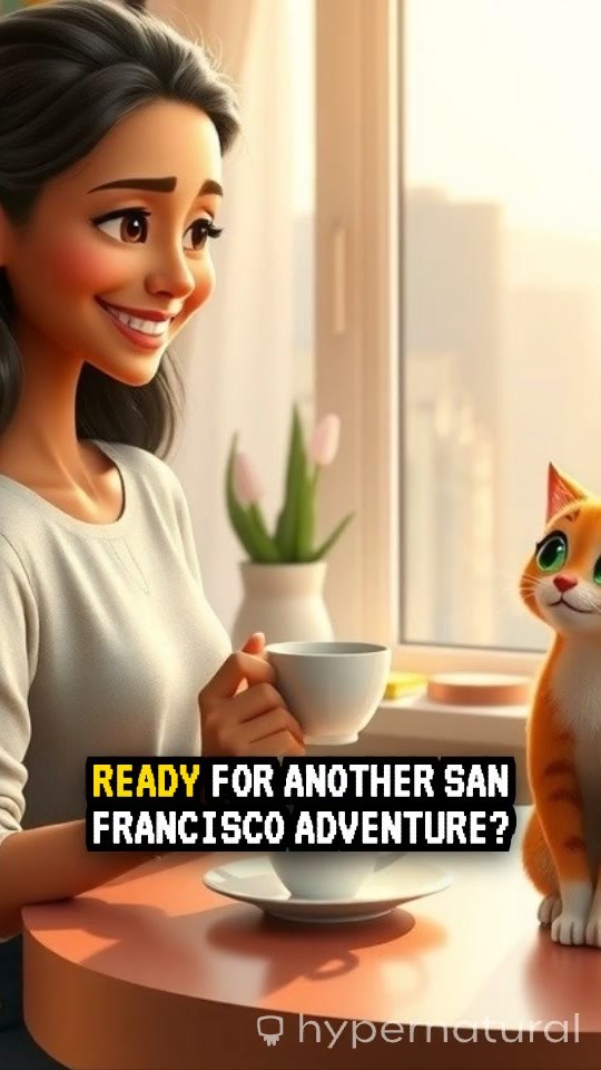 Days in San Francisco with My Cat Shadow