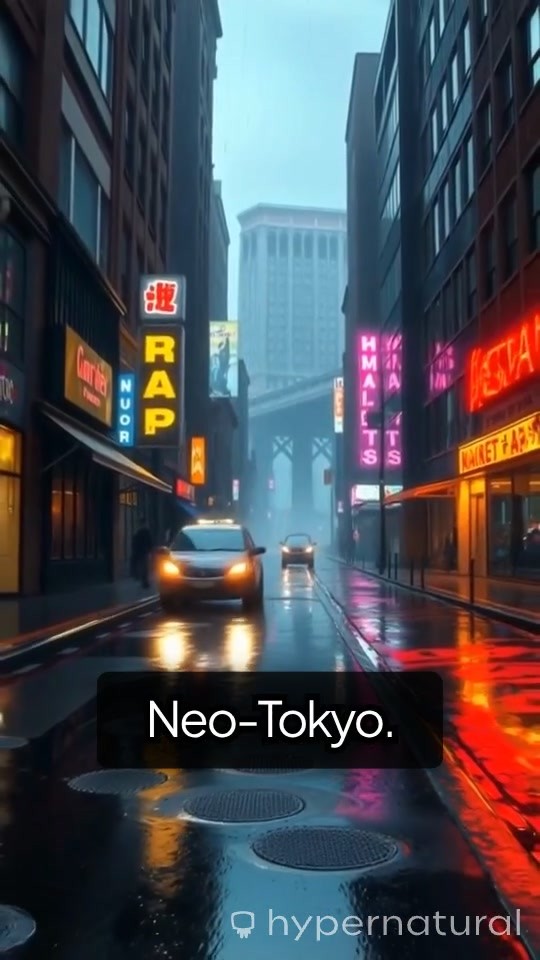 Neon Shadows: A Bladerunner Noir