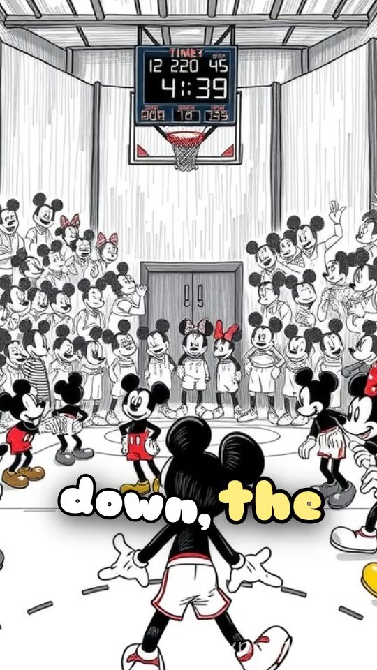 Mickey's Game-Winning Goal