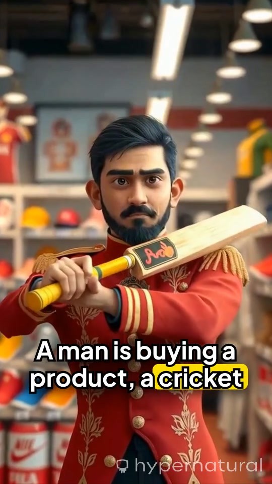 A Happy Surprise: The Cricket Bat Gift