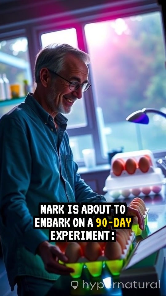 Mark's 90-Day Egg Challenge: Health Risks and Discoveries