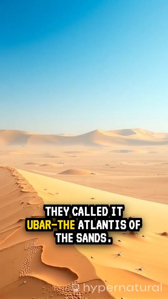 Ubar: The City of Shadows and Secrets
