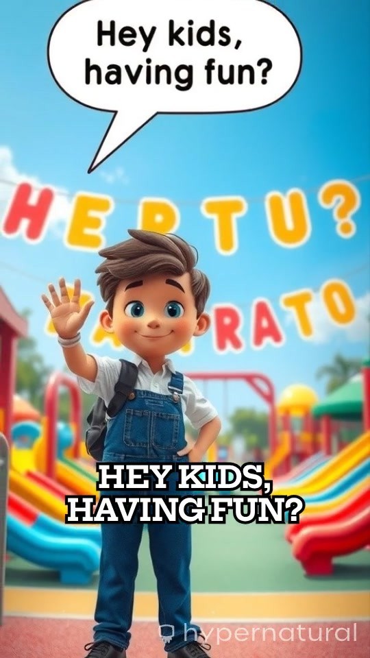 Playful Ad Creation for Kids