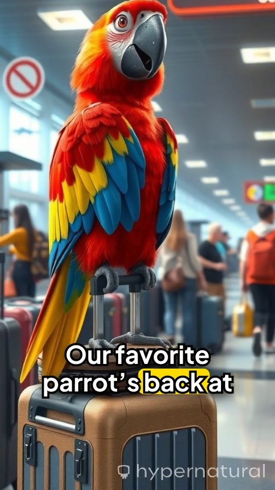 Parrot's Packing Adventure