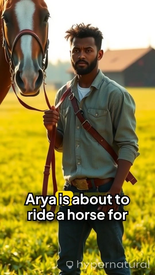 Pengalaman Pertama Arya Menunggang Kuda