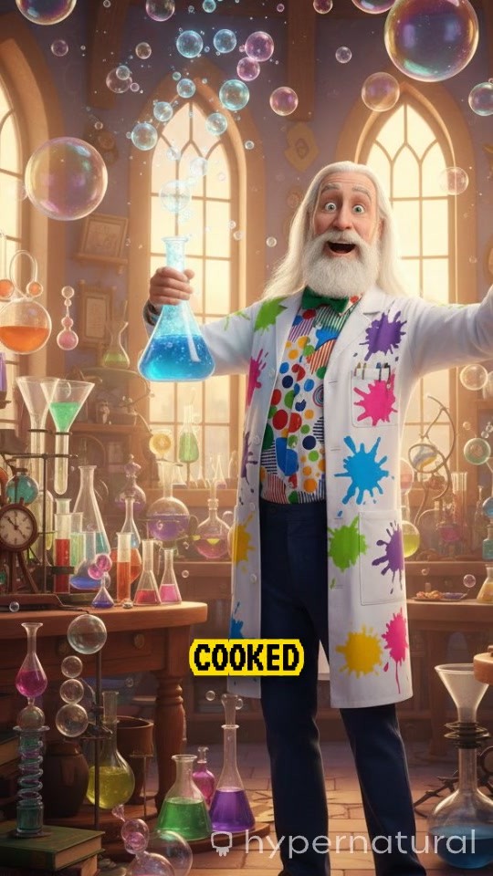 ماجرای بابل بادی و خنده در آزمایشگاه پروفسور بونزن