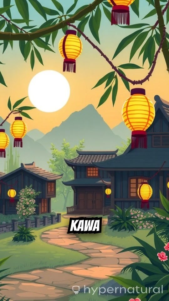 The Floating Lanterns of Kawa