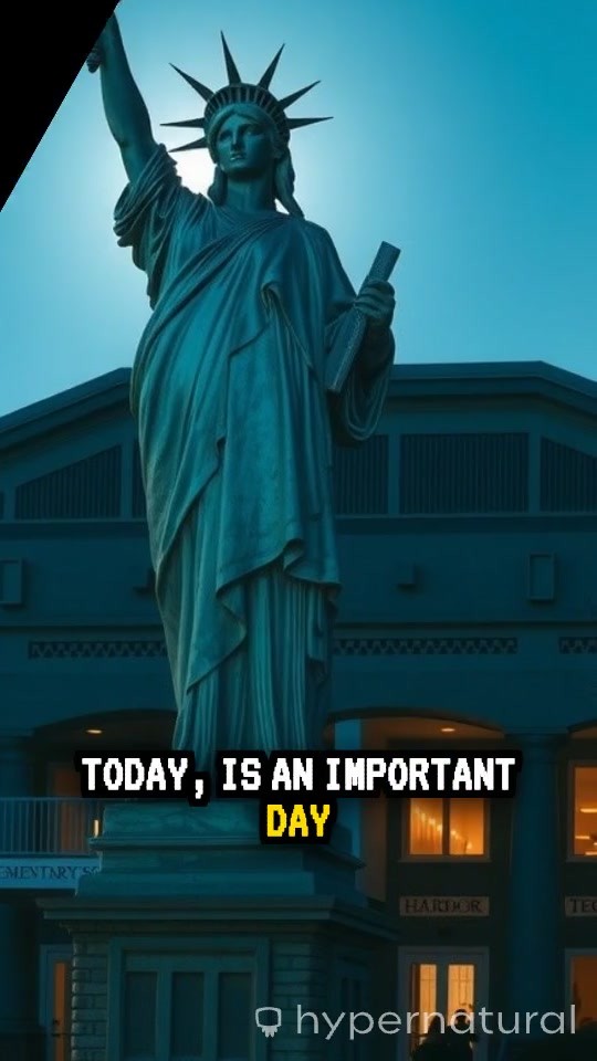 Liberty Shines on Her First Day!