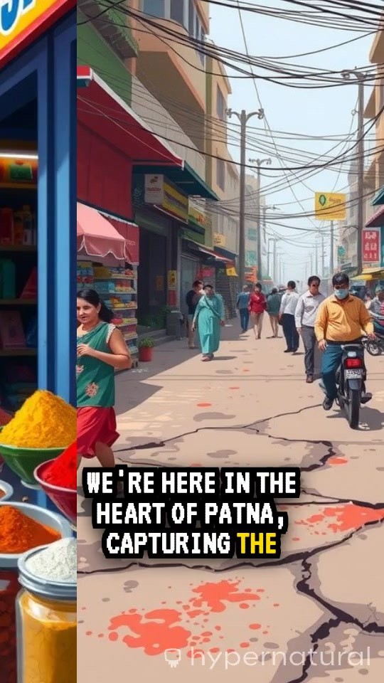 Street Life in Patna: A Raw Look at the Vendor Market