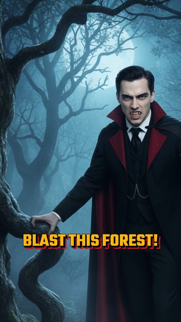 Dracula's Humiliation by the Alpha Werewolf