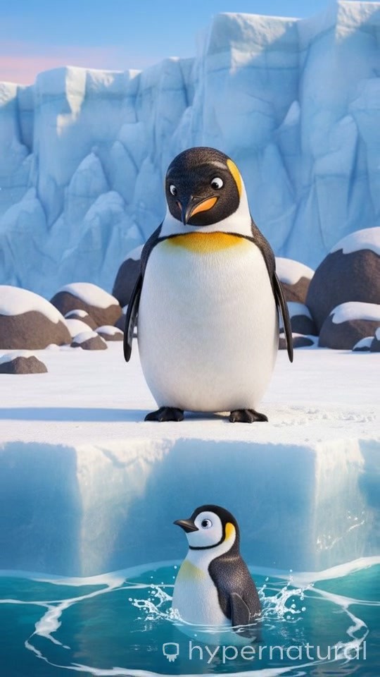 Penguins: The Brave Water Testers!