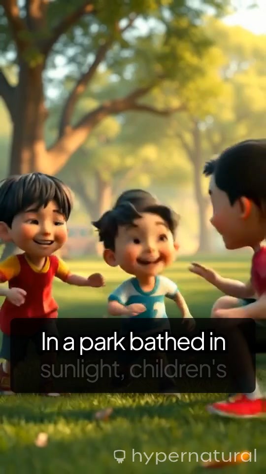 Children Running to Gospel Music