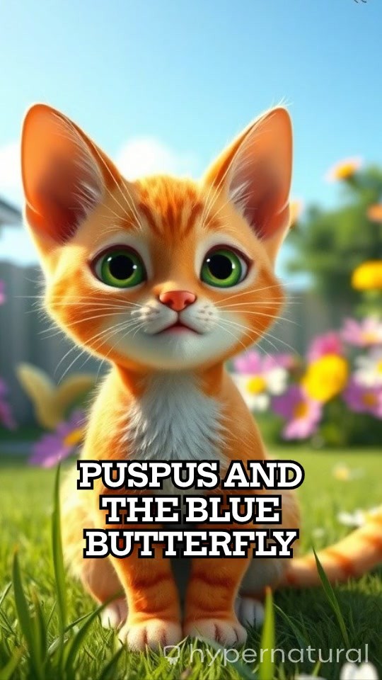 Puspus and the Blue Butterfly Adventure