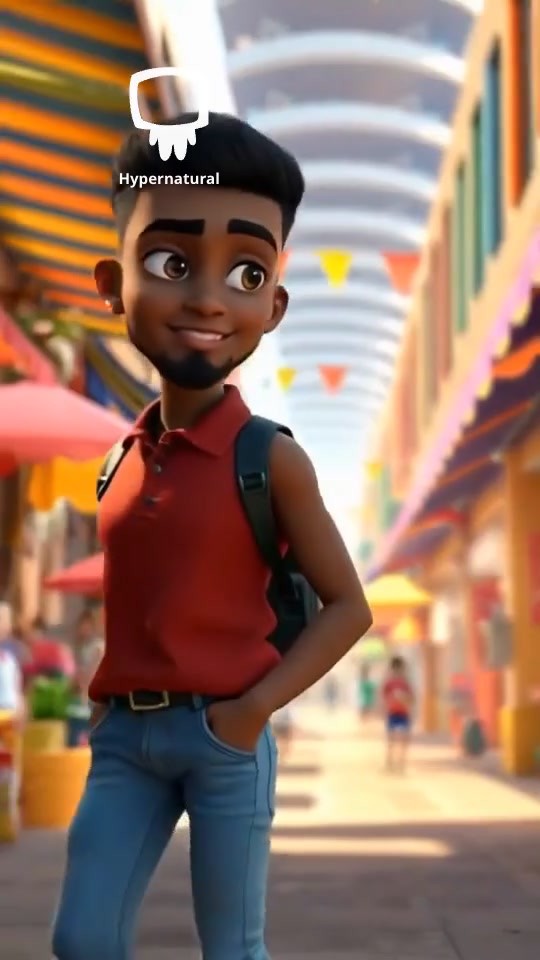 A Pool Liberian Boy Who Got Rich by Doing Makeup