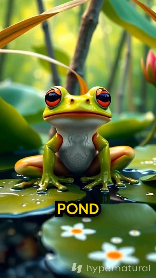The Frog's Friendship: A Pond Adventure