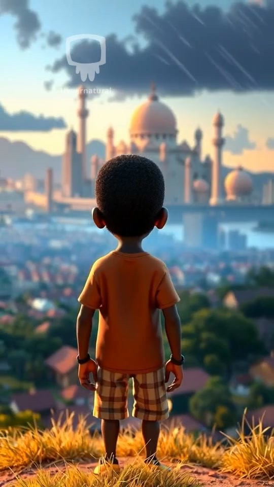 Invisible Guardian: A Village's Dawn