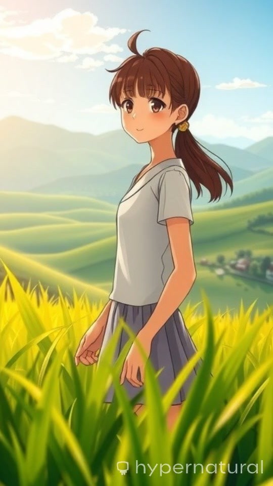 Whispers of a Golden Hour: A Village Morning