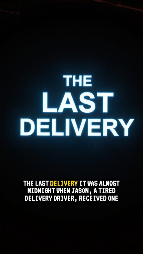 The Last Delivery: A Heartwarming Encounter