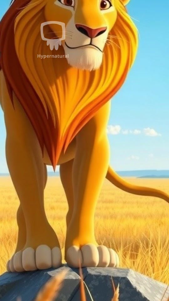 Leo's Brave Roar: A Heartwarming Tale
