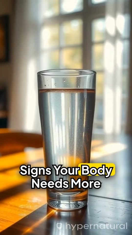 7 Signs Your Body Craves More Water