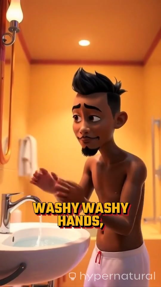 Washy Washy Hands: A Germ-Busting Song!