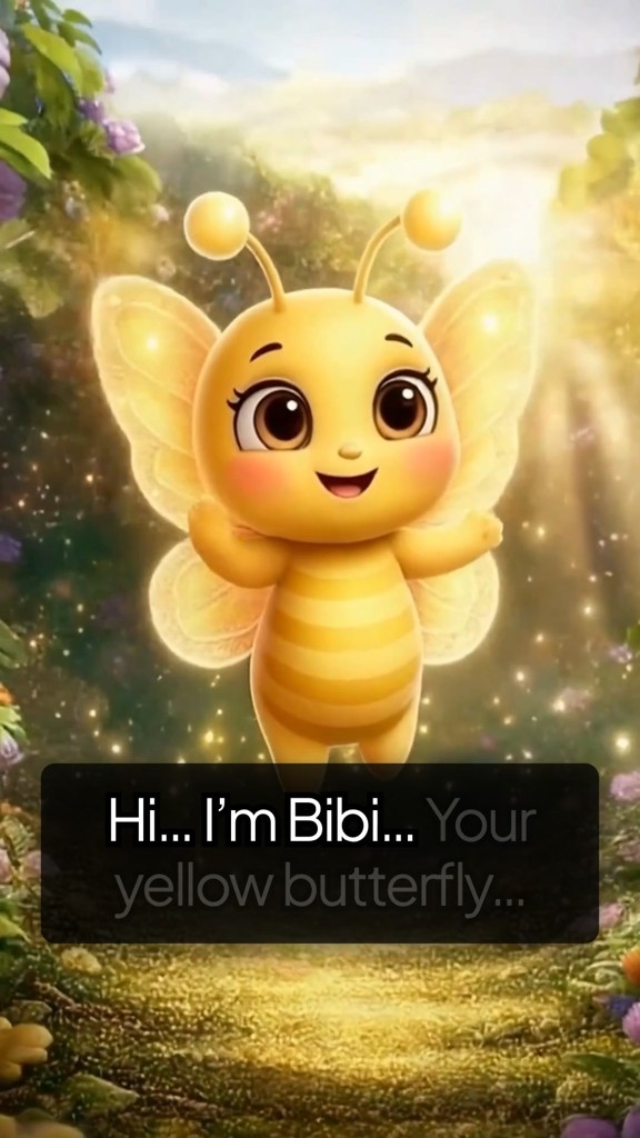 Discover Letters with Bibi the Yellow Butterfly!