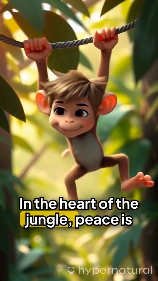Harmony in the Jungle: A Cinematic Embrace of Nature